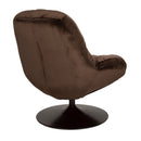 Velvet Swivel Lounge Chair | DG Beefy