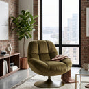 Velvet Swivel Lounge Chair | DG Beefy
