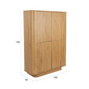 Wooden 2-Door Cabinet | DF Almira