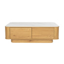 Hospitality furniture - Wooden 2-Door Coffee Table - www.oroatrade.com