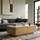 Hospitality furniture - Wooden 2-Door Coffee Table - www.oroatrade.com