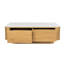 Hospitality furniture - Wooden 2-Door Coffee Table - www.oroatrade.com