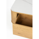 Hospitality furniture - Wooden 2-Door Coffee Table - www.oroatrade.com