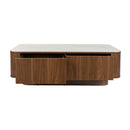 Hospitality furniture - Wooden 2-Door Coffee Table - www.oroatrade.com