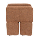 Cube-Shaped 4-Block Stool | DF Staple