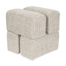 Cube-Shaped 4-Block Stool | DF Staple