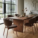Curved Back Dining Chairs (2) | DF Jasmine