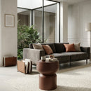 Hospitality furniture - marble round coffee table - www.oroatrade.com