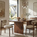 Woven Fabric Dining Chairs (2) | DF Lee