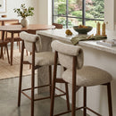 Woven Fabric Counter Chairs (2) | DF Lee