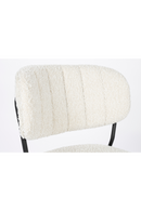 White Bouclé Dining Chairs (2) | DF Jolien | Oroatrade.com