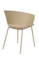 Curved Modern Dining Chair Set (4) | DF Jessica | Oroatrade.com