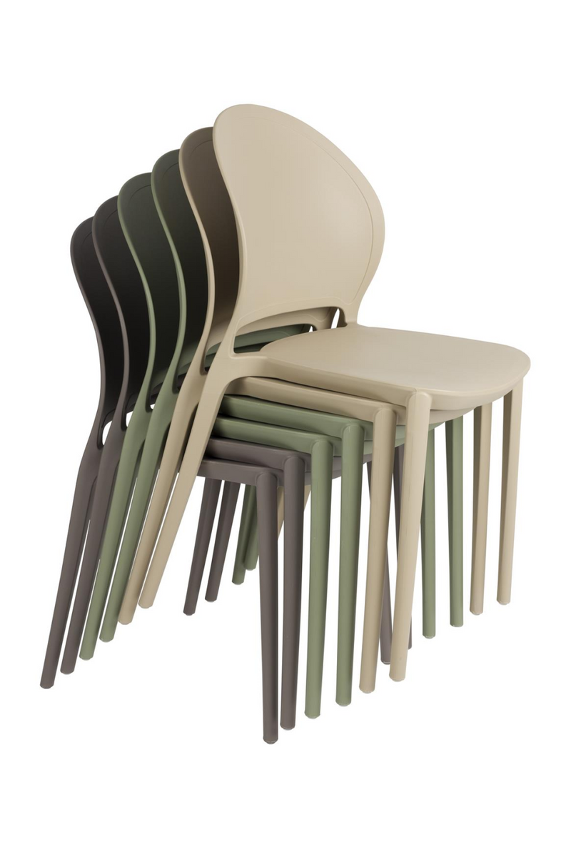 Stackable Outdoor Dining Chair (4) | DF Sjoerd | Oroatrade.com