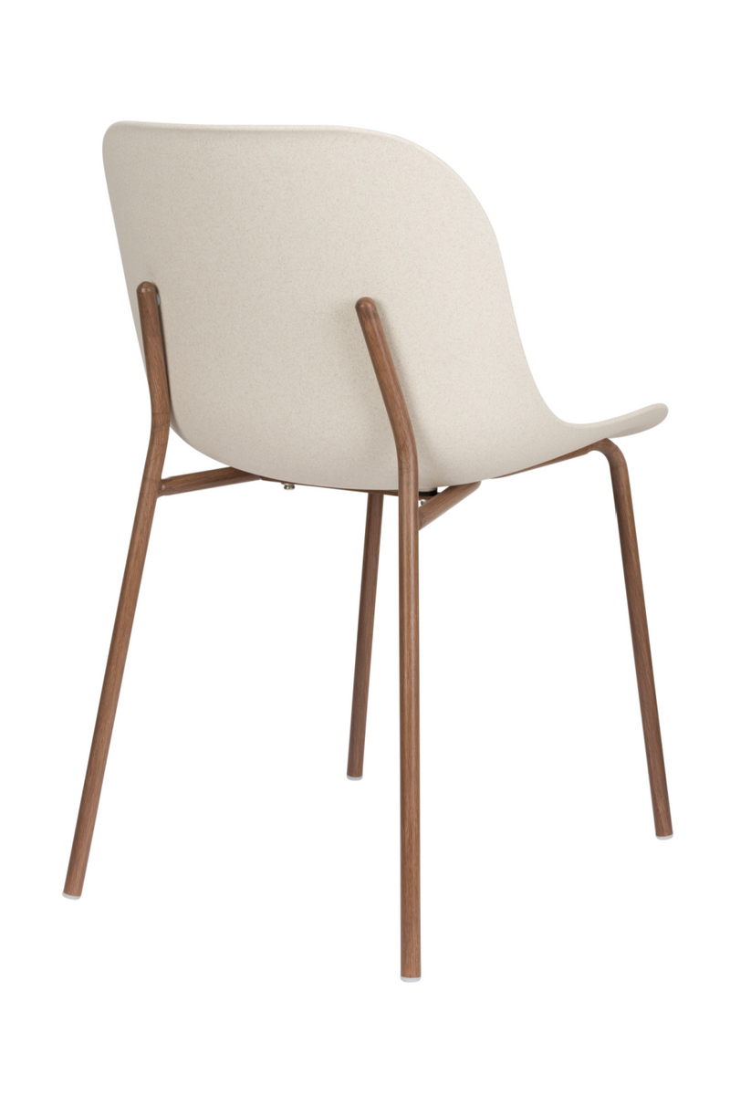 White Shell Dining Chairs (2) | DF Wheat | Oroatrade.com