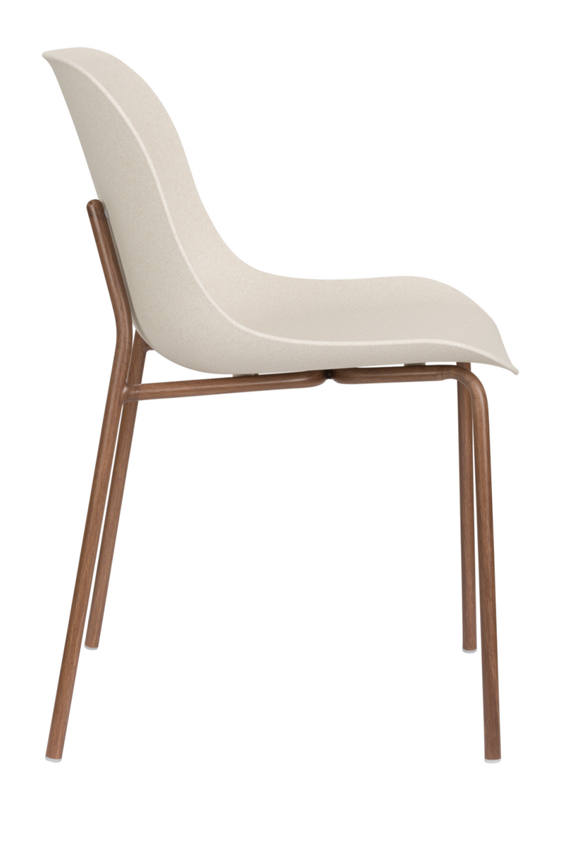 White Shell Dining Chairs (2) | DF Wheat | Oroatrade.com