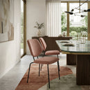 Hospitality furniture - Metal Framed Dining Chairs (2) - www.oroatrade.com