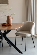 Minimalist Upholstered Dining Chairs (2) | DF Ayle | Oroatrade.com