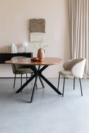 Minimalist Upholstered Dining Chairs (2) | DF Ayle | Oroatrade.com