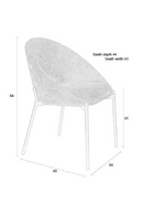 Curved Dining Chairs (2) | DF Dando | Oroatrade.com