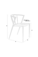 Woven Paper Seat Dining Chairs (2) | DF Che | Oroatrade.com