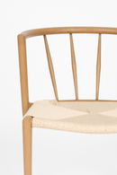 Woven Paper Seat Dining Chairs (2) | DF Che | Oroatrade.com