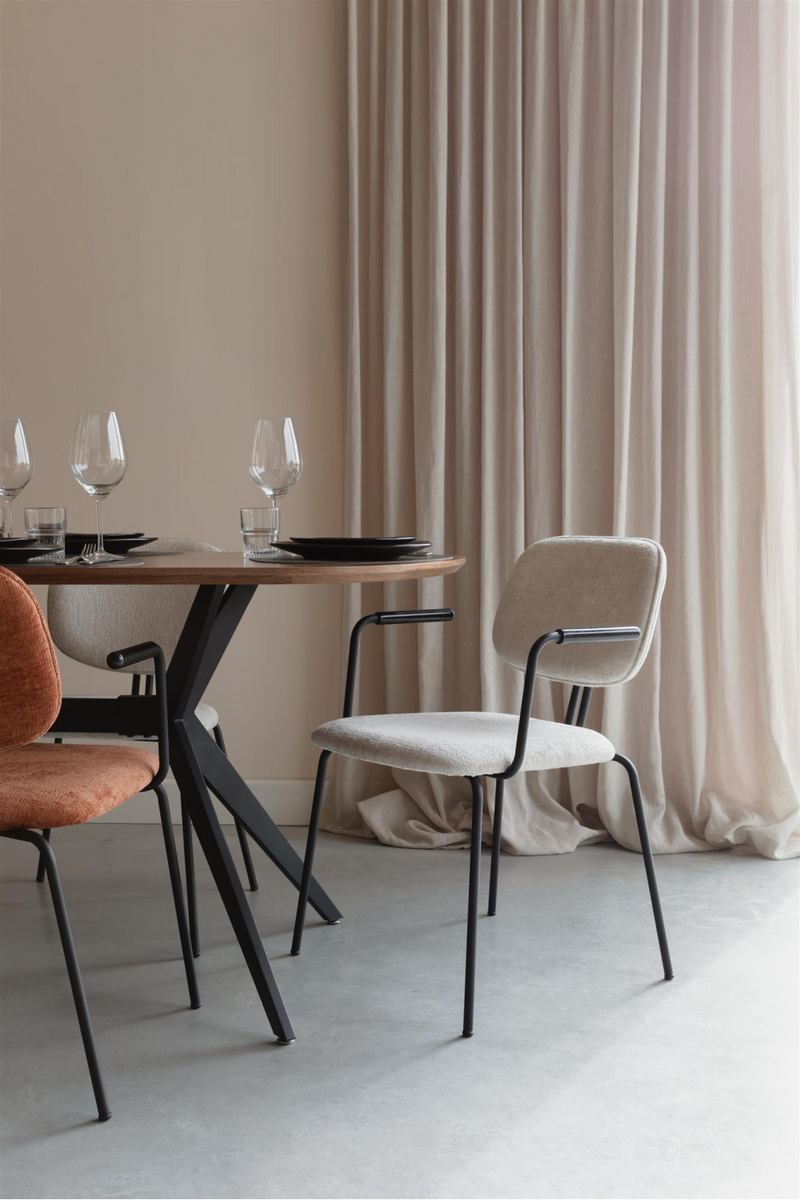 Cushioned Dining Chairs (2) | DF Bouton | Oroatrade.com