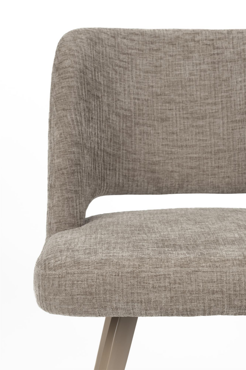 Modern Curved Dining Chairs (2) | DF Yves | Oroatrade.com