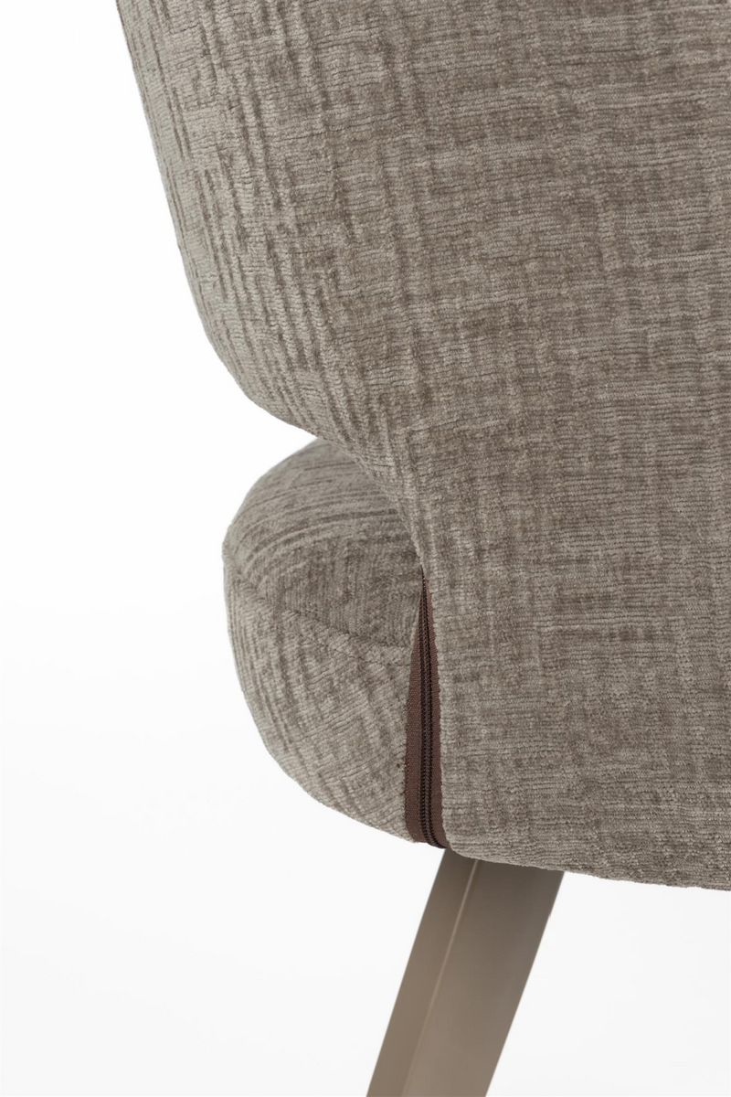 Modern Curved Dining Chairs (2) | DF Yves | Oroatrade.com