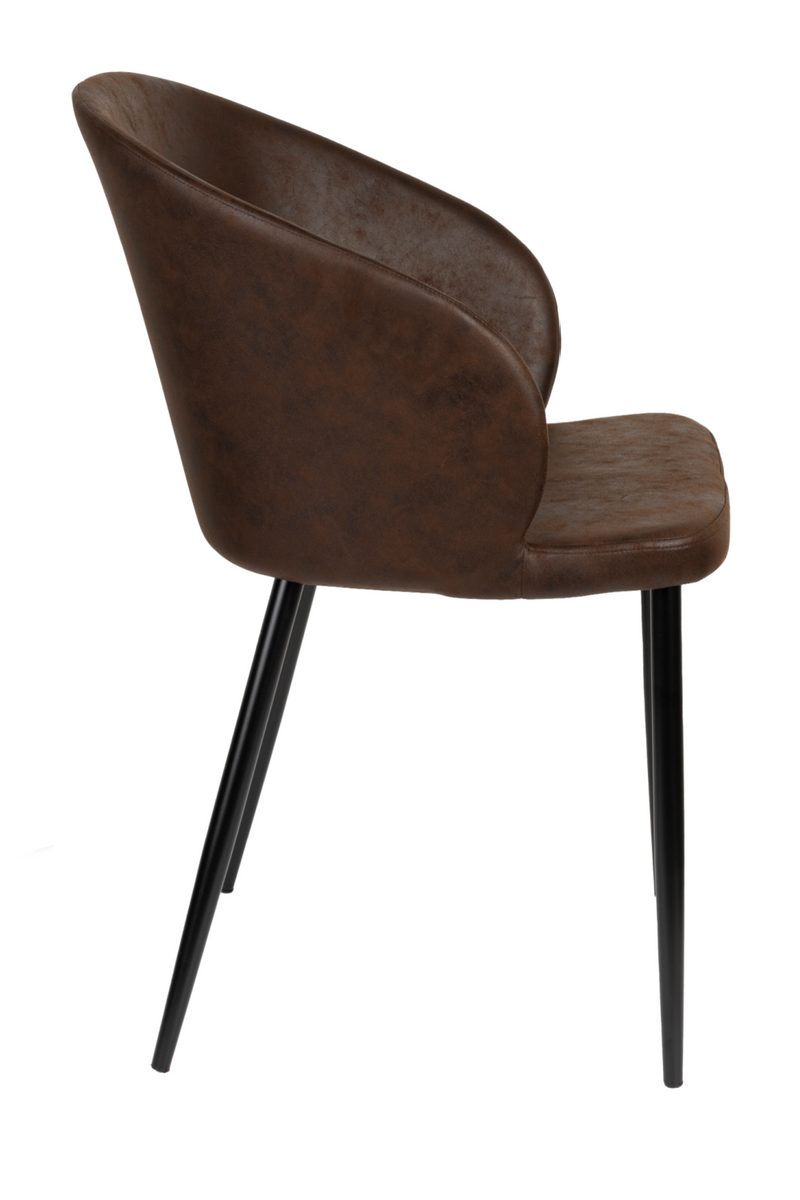 Curved Dining Chairs (2) | DF Hadid | Oroatrade.com