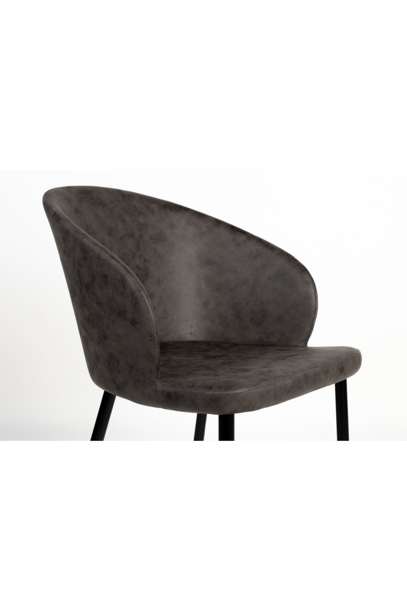 Curved Dining Chairs (2) | DF Hadid | Oroatrade.com