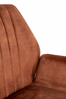 Velvet Modern Dining Armchairs (2) | DF Jamie | Oroatrade.com