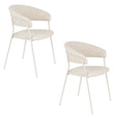 Curved-Back Dining Armchairs (2) | DF Zeri