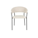 Curved-Back Dining Armchairs (2) | DF Zeri