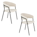 Curved-Back Dining Armchairs (2) | DF Zeri