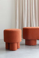 Bouclé Modern Stool | DF Marcos | Oroatrade.com