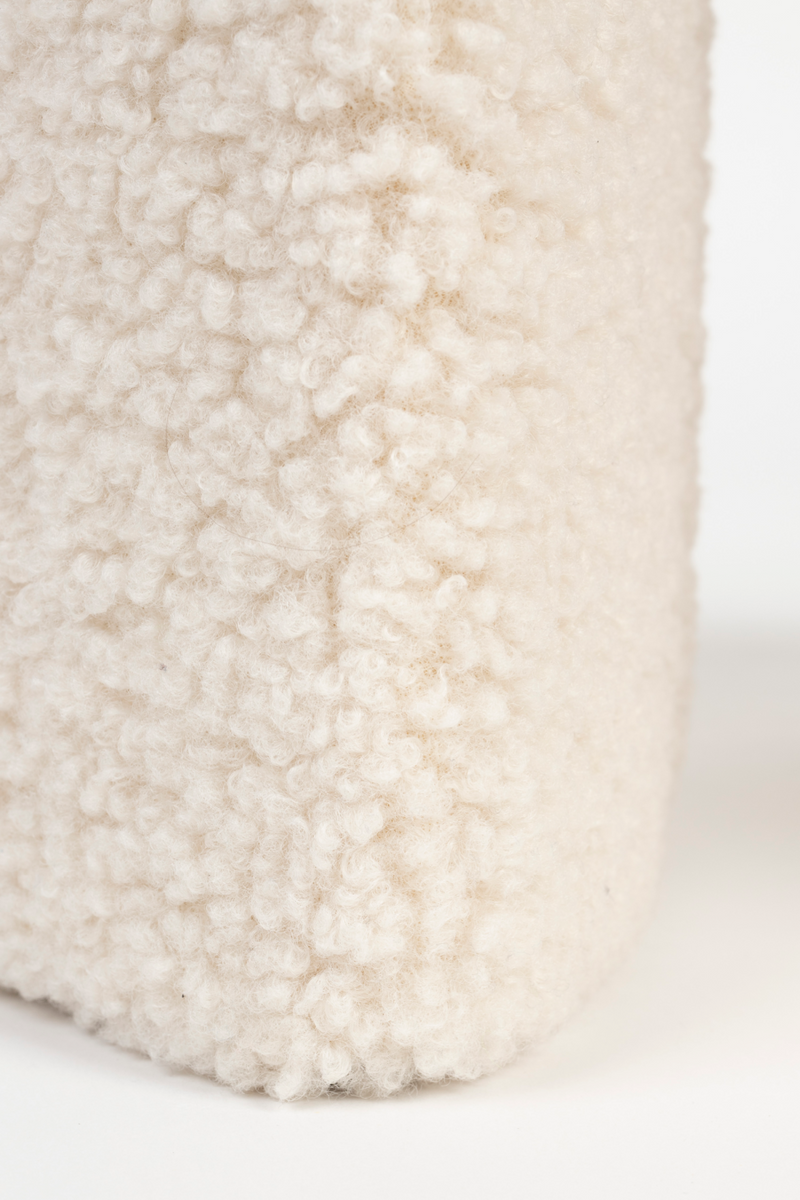 White Upholstered Stool | DF Noxx | Oroatrade.com