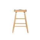 Hospitality furniture - Oak Wood Counter Stool - www.oroatrade.com
