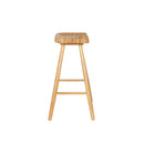 Hospitality furniture - Oak Wood Counter Stool - www.oroatrade.com