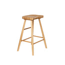 Hospitality furniture - Oak Wood Counter Stool - www.oroatrade.com