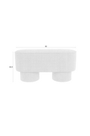 Bouclé Modern Bench | DF Marcos | Oroatrade.com