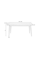 Modern Teak Dining Table | DF Fabio | Oroatrade.com