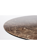 Marble Finish Pedestal Dining Table | DF Maru | Oroatrade.com