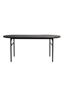 Black Oblong Dining Table | DF Marcio | Oroatrade.com