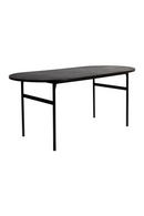 Black Oblong Dining Table | DF Marcio | Oroatrade.com