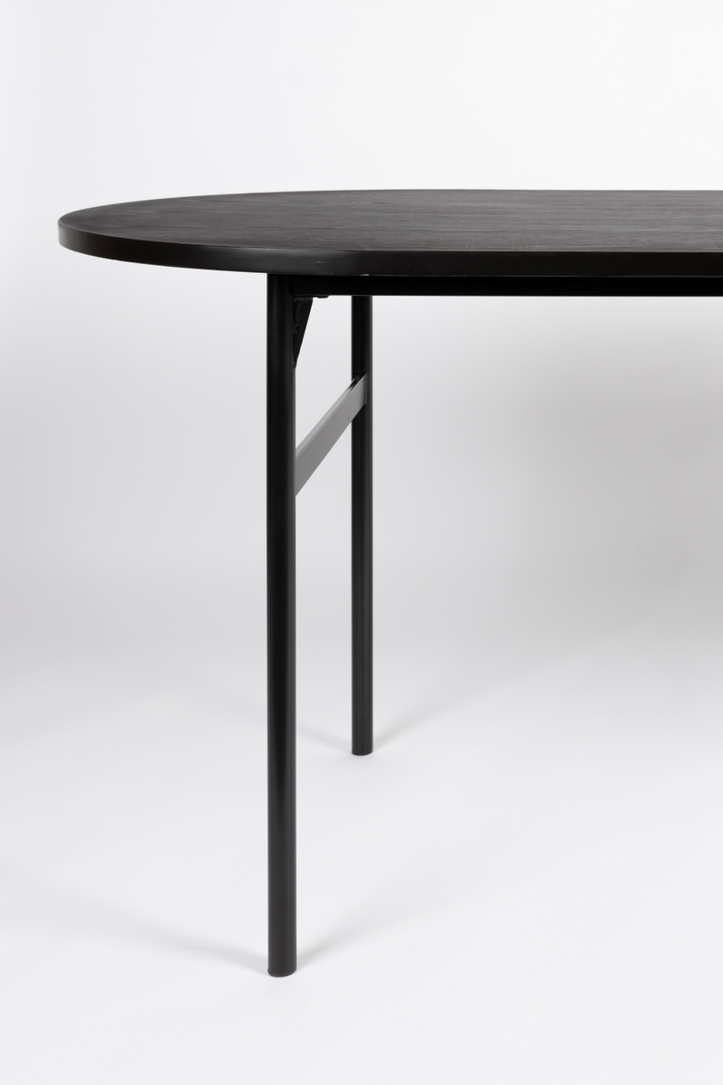 Black Oblong Dining Table | DF Marcio | Oroatrade.com