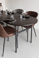 Black Oblong Dining Table | DF Marcio | Oroatrade.com