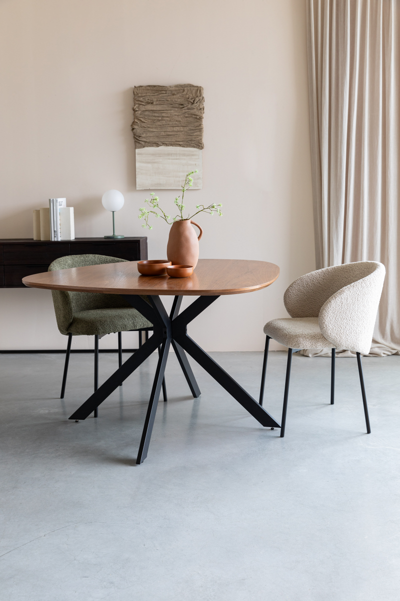 Modern Brown Dining Table | DF Chase | Oroatrade.com