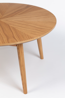 Round Oak Coffee Table | DF Fabio | Oroatrade.com