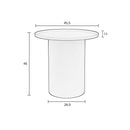 Hospitality furniture - Round Side Table - www.oroatrade.com