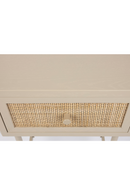 Beige Lacquered Side Table | DF Amaya | Oroatrade.com